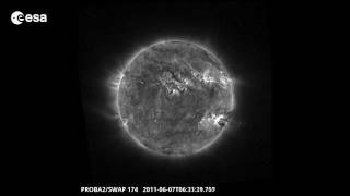 Proba-2 views M2.5-class solar flare on 7 June 2011