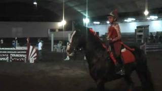 Show Jumping CHM Peru Halloween 2010 Mathilda Jameson and Oreo