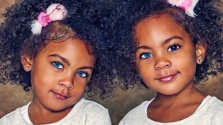 Ken je de Mooiste Zwarte Tweelingmeisjes Ter Wereld nog Zo Zien ze er nu uit!