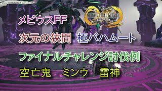 メビウスFF 極バハムート ファイナルチャレンジ討伐例