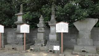 有名人の墓だらけ in 鴻巣 勝願寺