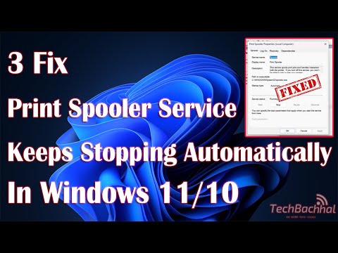 How to Fix Print Spooler Service Keeps Stopping Automatically on Windows 11/10