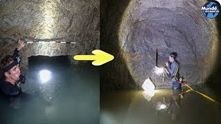 Mergulhadores encontraram enorme pirâmide debaixo d'agua e o que descobriram é surreal!