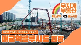 매교역팰루시드 임장 현장모습 / 매교역팰루시드 권선초 학군 교통 주변 환경 영상 /매교세류 재개발 소식까지