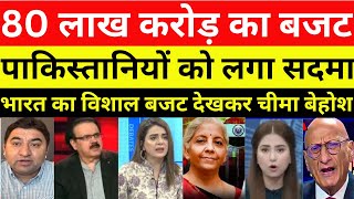 80 लाख करोड़ का बजट पाकिस्तानियों को लगा सदमा||MANMAUJI||PAKISTANI PUBLIC REACTION