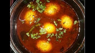 Hyderabadi Khatte Ande l Ande Ka Salan l Egg Curry l Norien