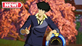 NEW SPIKE SPIEGEL Skin Gameplay In Fortnite! (Cowboy Bebop)