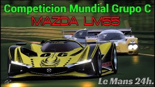 [GT7]  Cto.Mundial Grupo C  Mazda LM55 VGT gr.1 Le Mans 24h.