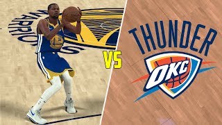 Can Kevin Durant Beat The Thunder Playing Alone? NBA 2K18 Challenge!