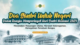 Doa Santri Untuk Negeri, Santri Pondok Pesantren Nurul Qarnain.