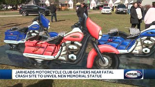 Memorial unveiled honoring Randolph motorcycle crash victims