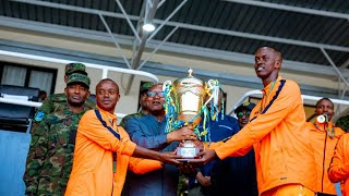 IKIPE YA REP. GUARD IYOBOWE NA CAPTAIN IAN KAGAME  YEGUKANYE IGIKOMBE CYA RDF LIBERATION CUP