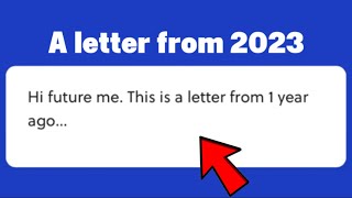 How to Send Letters to Your Future Self