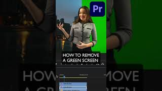 How to Remove A Green Screen Video in Adobe Premiere Pro