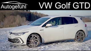 all-new VW Golf GTD FULL REVIEW 2021 Golf 8 performance Diesel