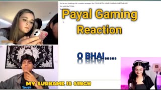 @PAYAL GAMING reaction on adarsh uc funny OMEGLE video
