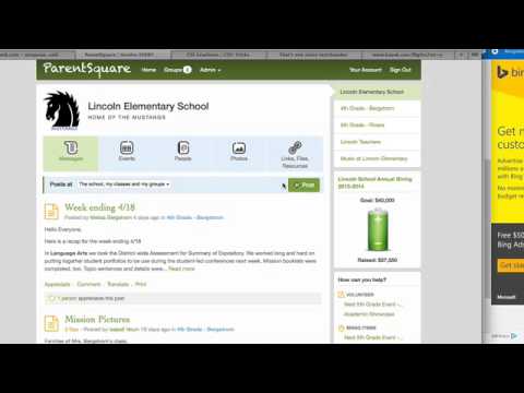 Parentsquare Quick Tour Youtube