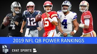 NFL QB Power Rankings: Projecting All 32 Starting QBs In 2019 & Ranking Them From Worst To First