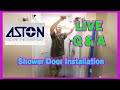 DIY Glass Shower Doors Q & A