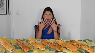 6x12” BREAKFAST SUB SANDWICH CHALLENGE | Eating the ENTIRE MENU@subwayofficial | @LeahShutkever