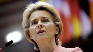 Brexit: EC President Ursula von der Leyen makes a statement | LIVE