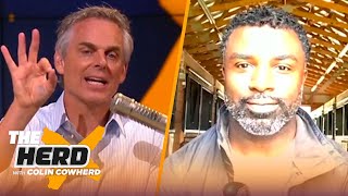 Brian Westbrook thinks Dak is betting on himself with franchise tag, talks Mahomes | NFL | THE HERD