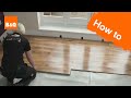 How to lay flooring part 3: laying locking laminate How to lay flooring part 3: laying locking laminate
