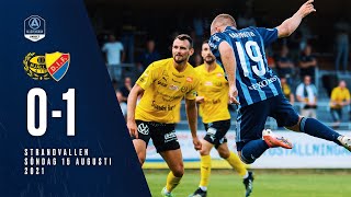 MATCHSVEP | Mjällby-Djurgården 0-1 Allsvenskan 2021