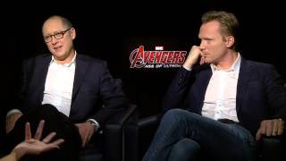 Ultron and Jarvis / Vision interview The Avengers: Age of Ultron
