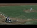 Colorado Springs' Parker singles in a run