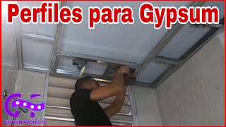 Tutorial de Gypsum Board parte 2 || Perfiles para Drywall, Track y Stud.