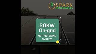 20Kw Solar On-Grid System By Spark Renewables