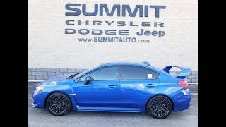 2015 SUBARU WRX STI WR BLUE WALK AROUND REVIEW SOLD! 9666 54935 www.SUMMITAUTO.com