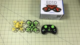 BEST FIRST DRONE! For Kids Getting Started with FPV Eachine E010 Unboxing and First Flight Banggood