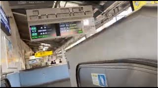 【東芝】横須賀中央駅のエスカレーター【京急】