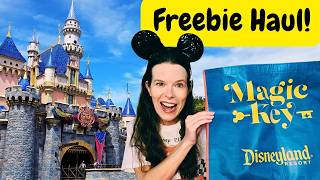 The Secret Perks of Being A Disneyland Magic Key Holder - My FREEBIE HAUL!