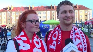 Kibice o meczu Ukraina-Polska EURO 2016 i Strefie Kibica Koszalin