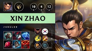 Xin Zhao Jungle vs Elise: Rampage - KR Grandmaster Patch 14.21