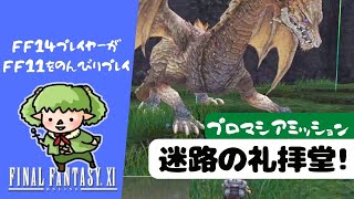 【FF11】応龍との戦い＆地下礼拝堂へ！（サブリガ🩲が増えていく）～プロマシアミッション進行中✨【方向音痴の旅】