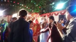 Dulha dulhan on dance flower