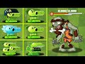 PVZ 2 Challenge - 100 Plants Max Level Vs Jurassic Rockpuncher 22,0000Hp Custom Speed