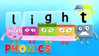 Phonics - Learn to Read | Spelling & Pronouncing Difficult Words! | Alphablocks