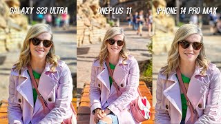 Galaxy S23 Ultra vs iPhone 14 Pro Max vs OnePlus 11 Camera Test Comparison
