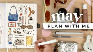 PLAN WITH ME | May 2024 Bullet Journal Setup