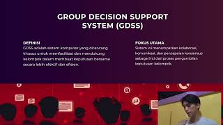 Management Support System (MSS) & Group Decision Support System (GDSS) - AI