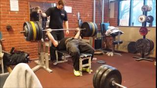 215 kg / 474lbs RAW Bench Press Competitions style