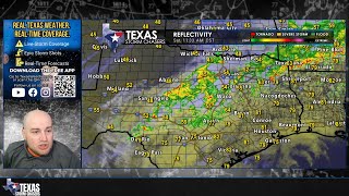 Texas Thunderstorm Update: Storms Moving South with Cold Front | March 7 Weather Forecast