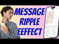 How To Send Message With Ripple Effect on iPhone