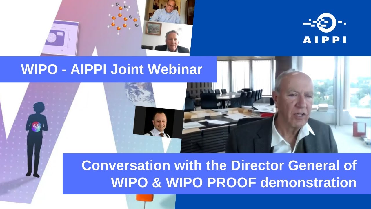 Wipo Aippi Joint Webinar Conversation With The Director General Of