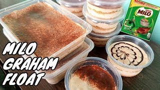 PANG NEGOSYO MILO GRAHAM FLOAT | How to make Milo Ref Cake | Taste Buds PH